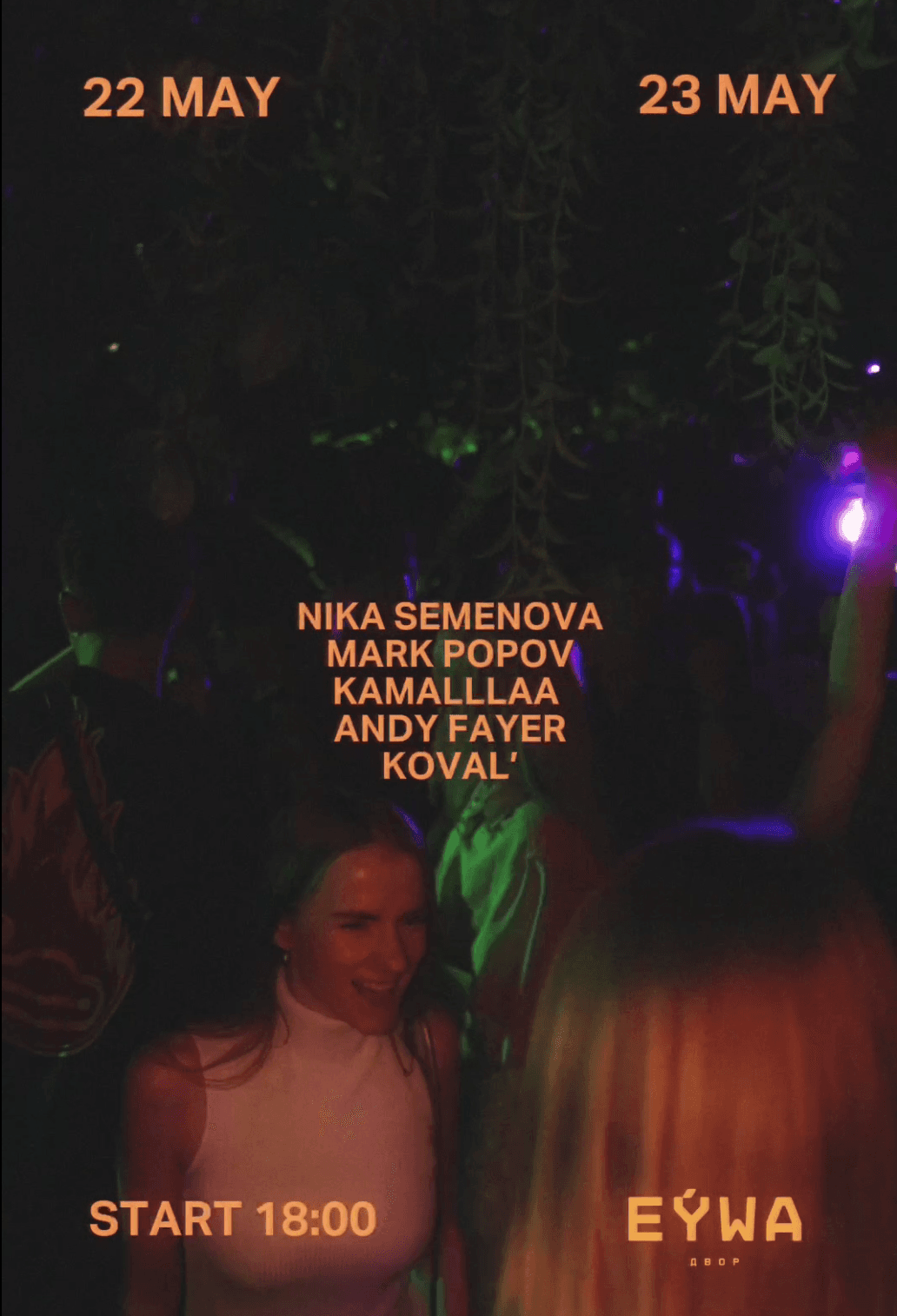 Вечеринка под открытым небом
